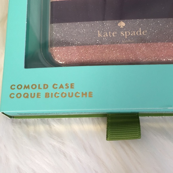 ♠️ Kate Spade Striped IPhone 8 Plus/ 7 Plus. - Picture 2 of 3